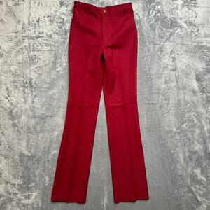 Lady Dickson Jenkins Bootcut Pants Women's‎ Size 30 Red